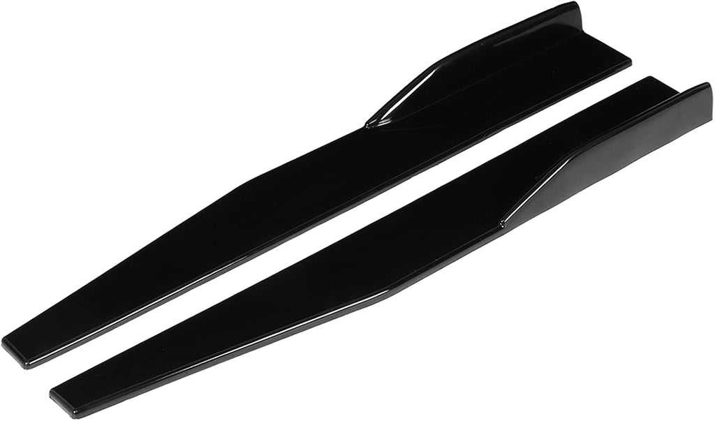 Universal Side Skirts, 29.3in Flexible ABS Car Body Styling Side Skirt, Practical Accessory Side Skirt Rocker Extension Splitter Diffusers Compatible with Most Cars