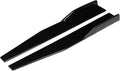 Universal Side Skirts, 29.3in Flexible ABS Car Body Styling Side Skirt, Practical Accessory Side Skirt Rocker Extension Splitter Diffusers Compatible with Most Cars