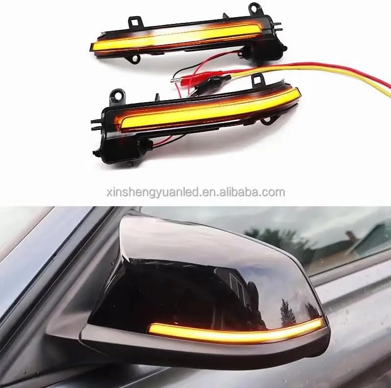 Dynamic Turn Signals For BMW 1 2 3 4 Series E84 I3 F20 F21 F22 F30 F32 F34 F36 LED Indicator Lights Mirror Lighting Accessories 63137280771 63137280772