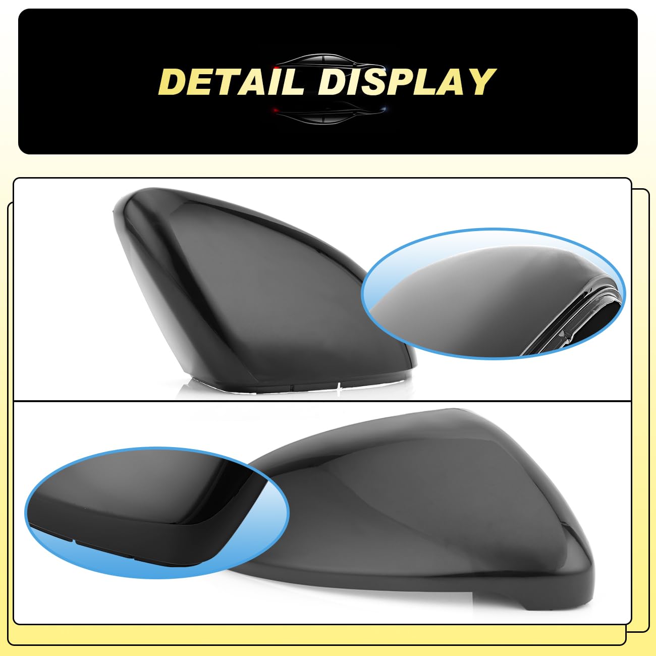 Wing Mirror Covers Fit for BMW F20 F30 F32 M2 X1 Carbon