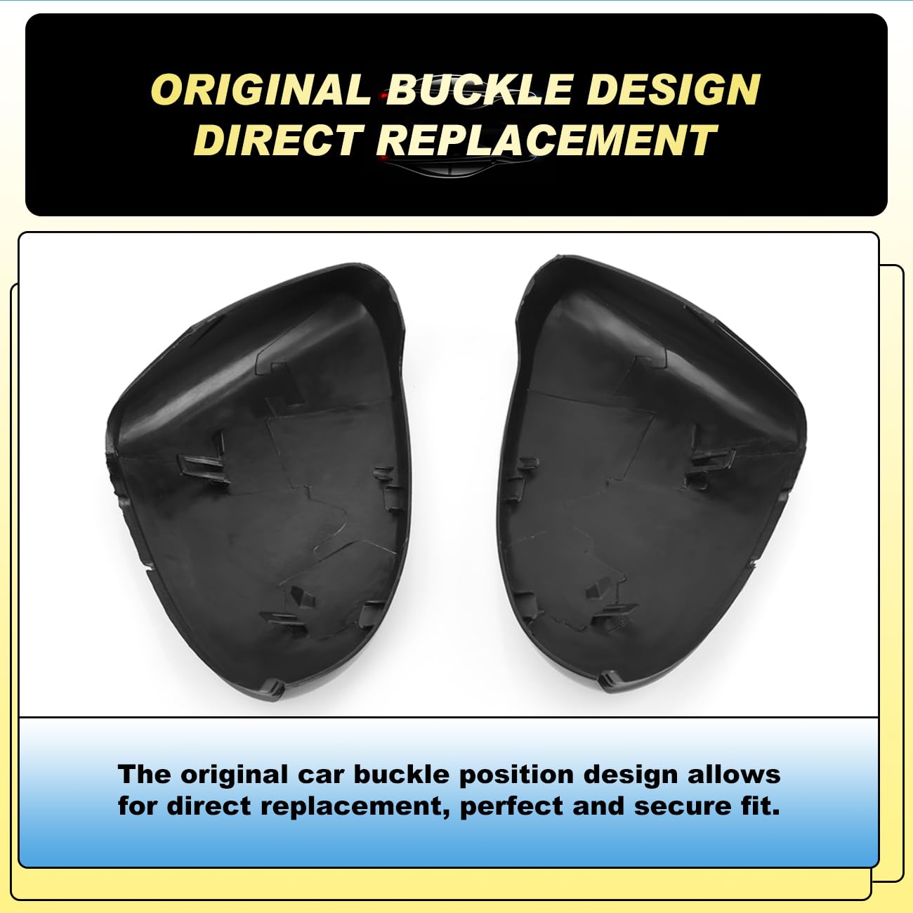 Wing Mirror Covers Fit for BMW F20 F30 F32 M2 X1 Carbon