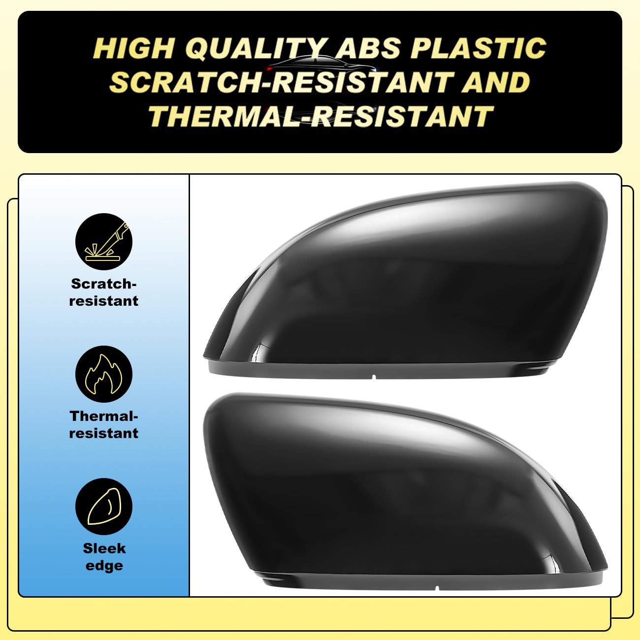 Wing Mirror Covers Fit for BMW F20 F30 F32 M2 X1 Carbon