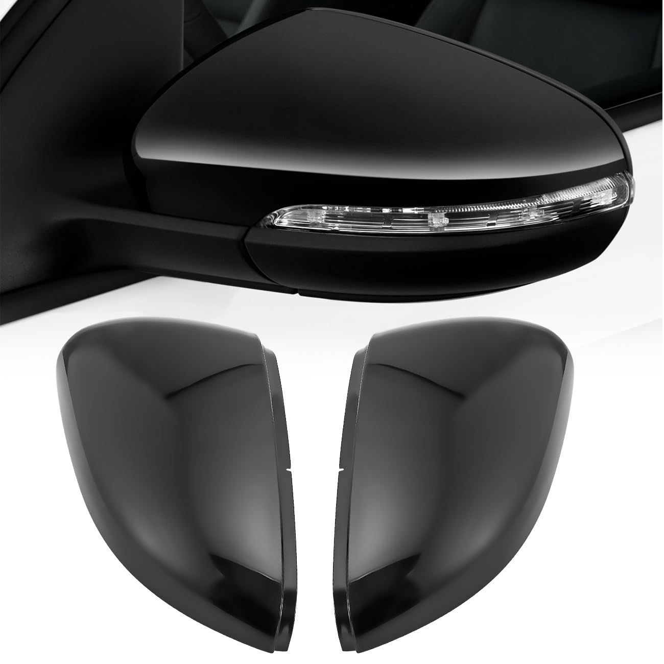 Wing Mirror Covers Fit for BMW F20 F30 F32 M2 X1 Carbon