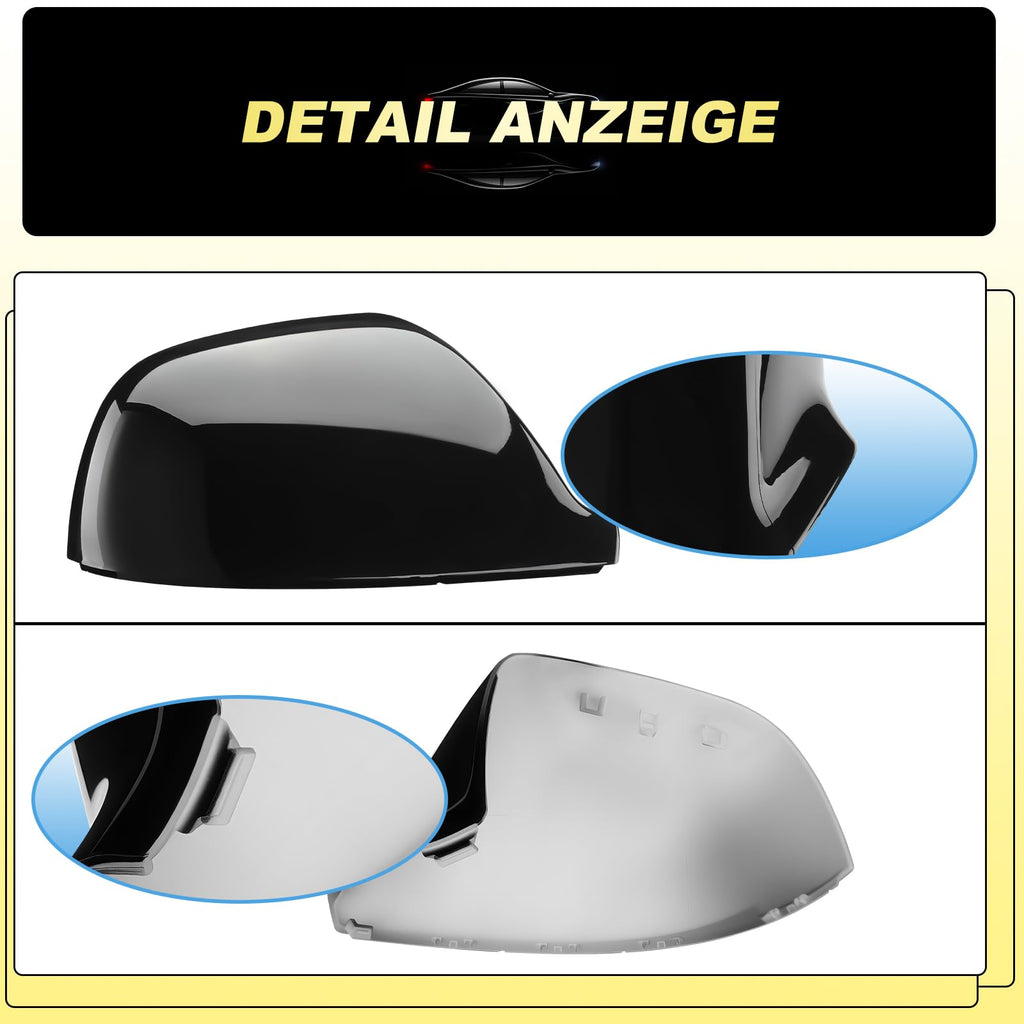Wing Mirror Covers Fit for BMW F20 F30 F32 M2 X1 Carbon