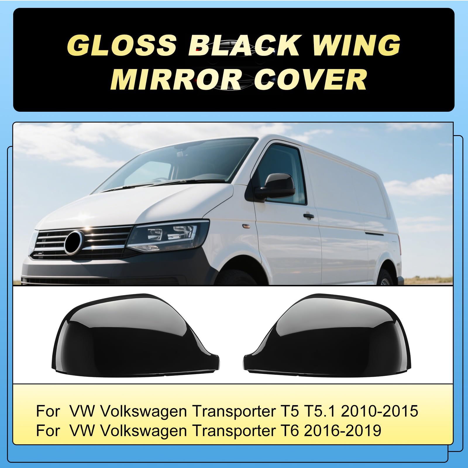 Wing Mirror Covers Fit for BMW F20 F30 F32 M2 X1 Carbon