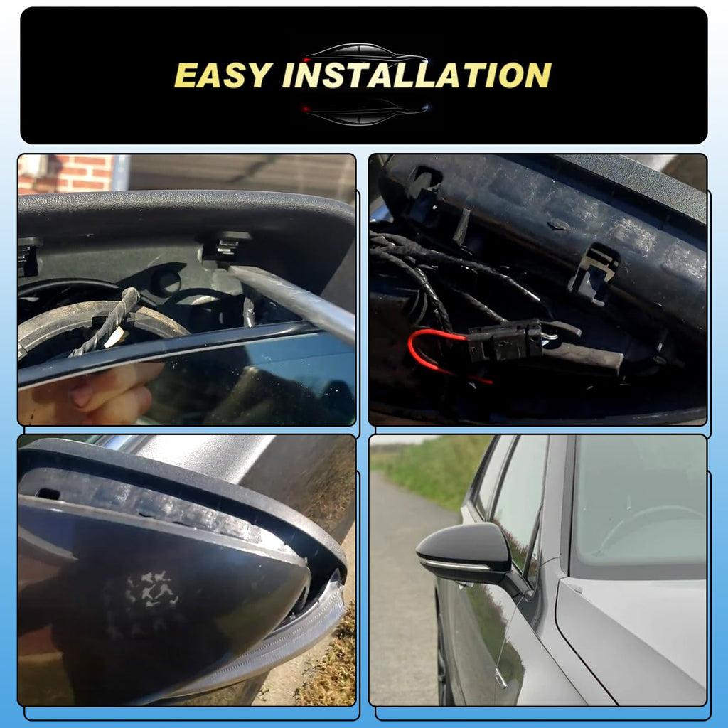 Wing Mirror Covers Fit for BMW F20 F30 F32 M2 X1 Carbon