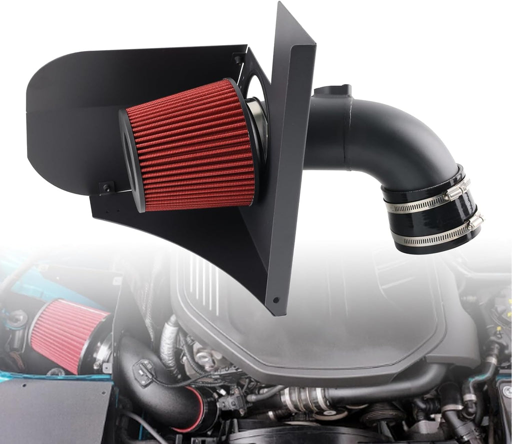 Cold Air Intake Kit Compatible with 2016+ BMW B58 F20 M140i F22 M240i F30 F32 M340i M440i Performance Upgrade with Washable Filter