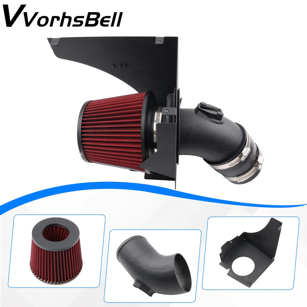 Cold Air Intake Kit Compatible with 2016+ BMW B58 F20 M140i F22 M240i F30 F32 M340i M440i Performance Upgrade with Washable Filter