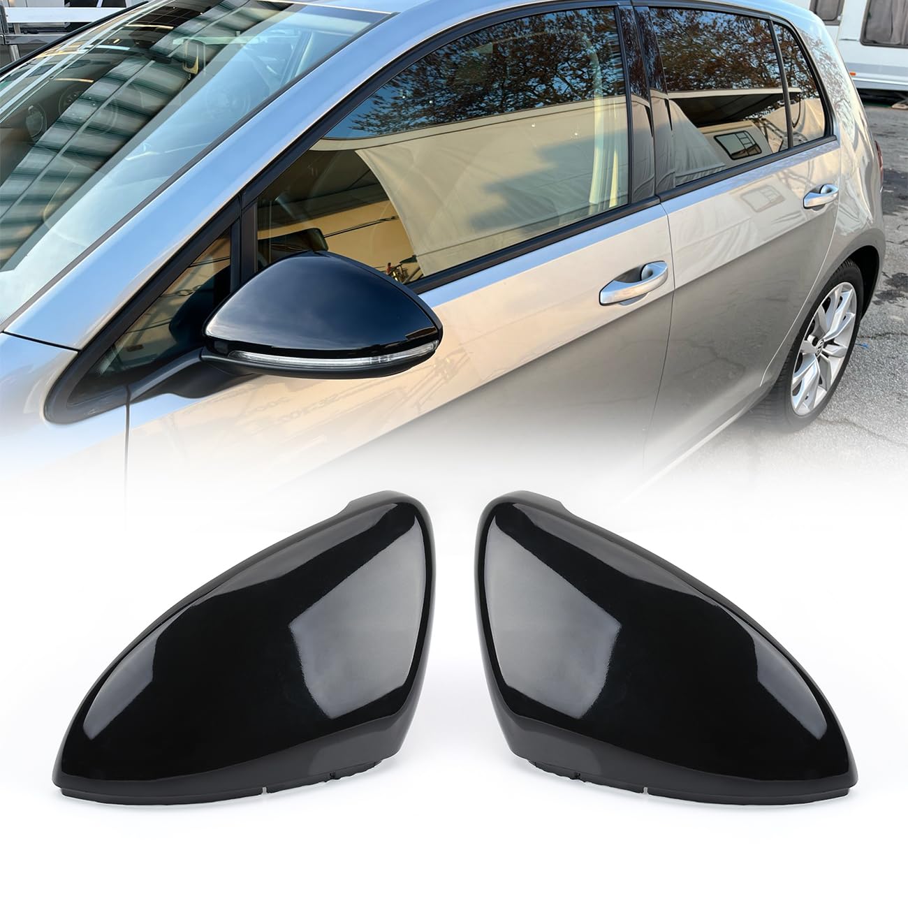 Wing Mirror Covers Fit for BMW F20 F30 F32 M2 X1 Carbon