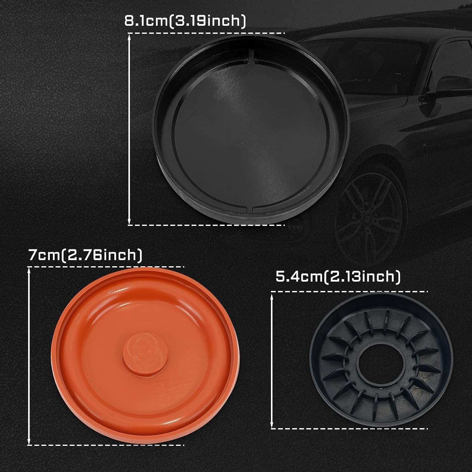 Riloer PCV Valve Cover Repair Kit, PCV Membrane Repair Kit Valve Cover Cap, PCV Valve Cover Membrane Compatible with BMW 1 Series F20 LCI M140i M140iX