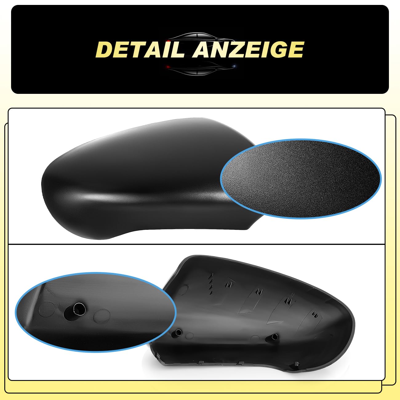 Wing Mirror Covers Fit for BMW F20 F30 F32 M2 X1 Carbon