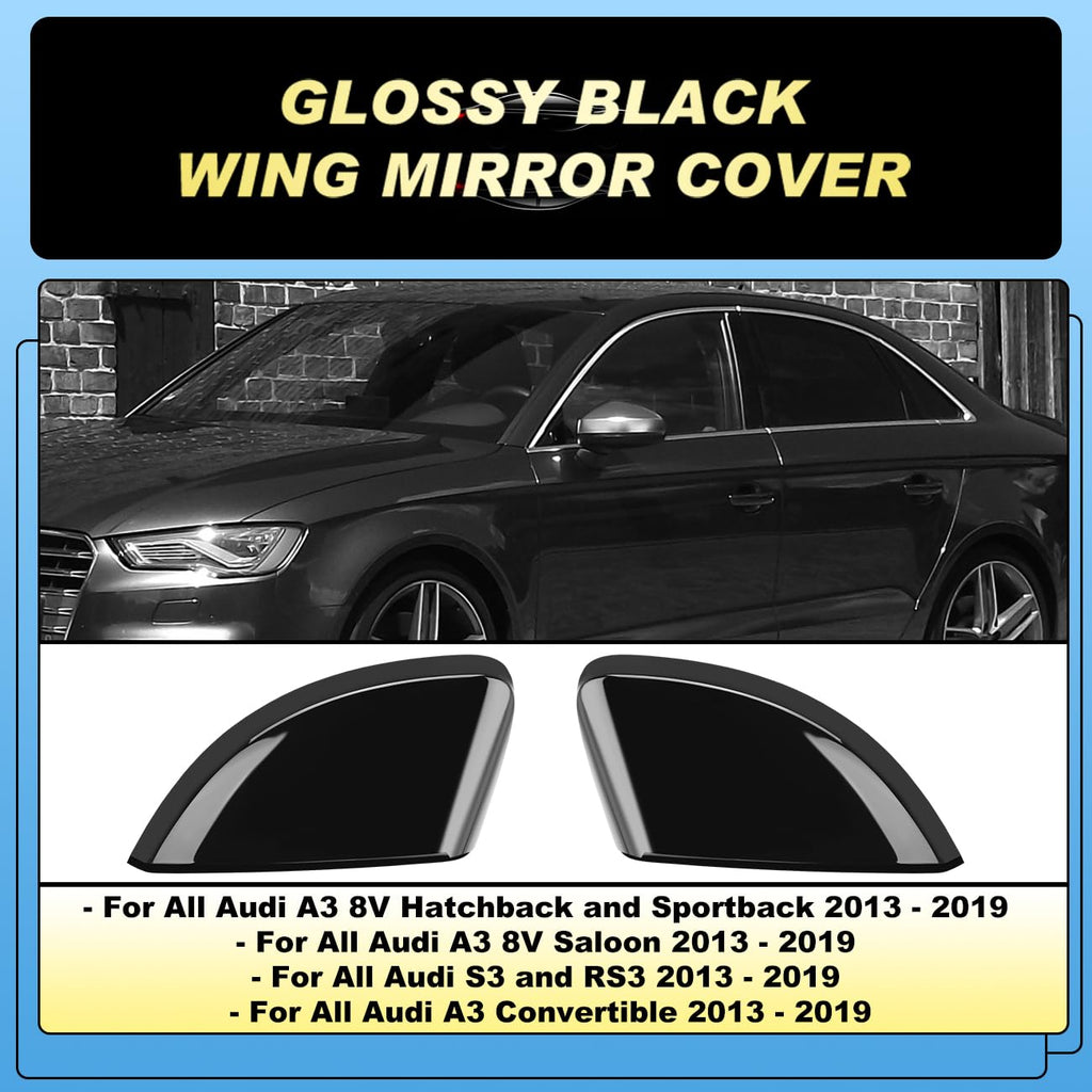 Wing Mirror Covers Fit for BMW F20 F30 F32 M2 X1 Carbon
