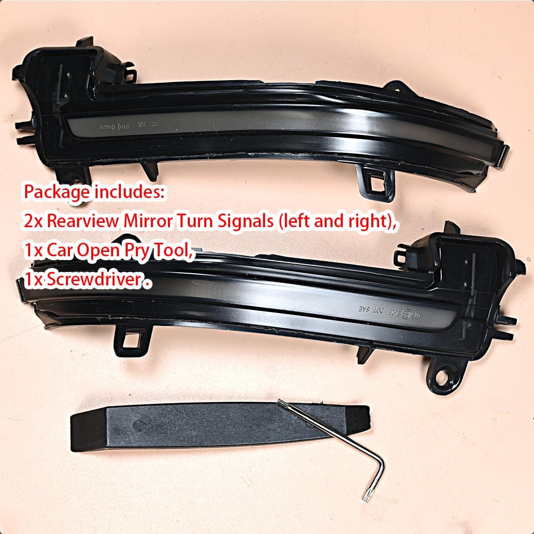 Dynamic Turn Signals For BMW 1 2 3 4 Series E84 I3 F20 F21 F22 F30 F32 F34 F36 LED Indicator Lights Mirror Lighting Accessories 63137280771 63137280772