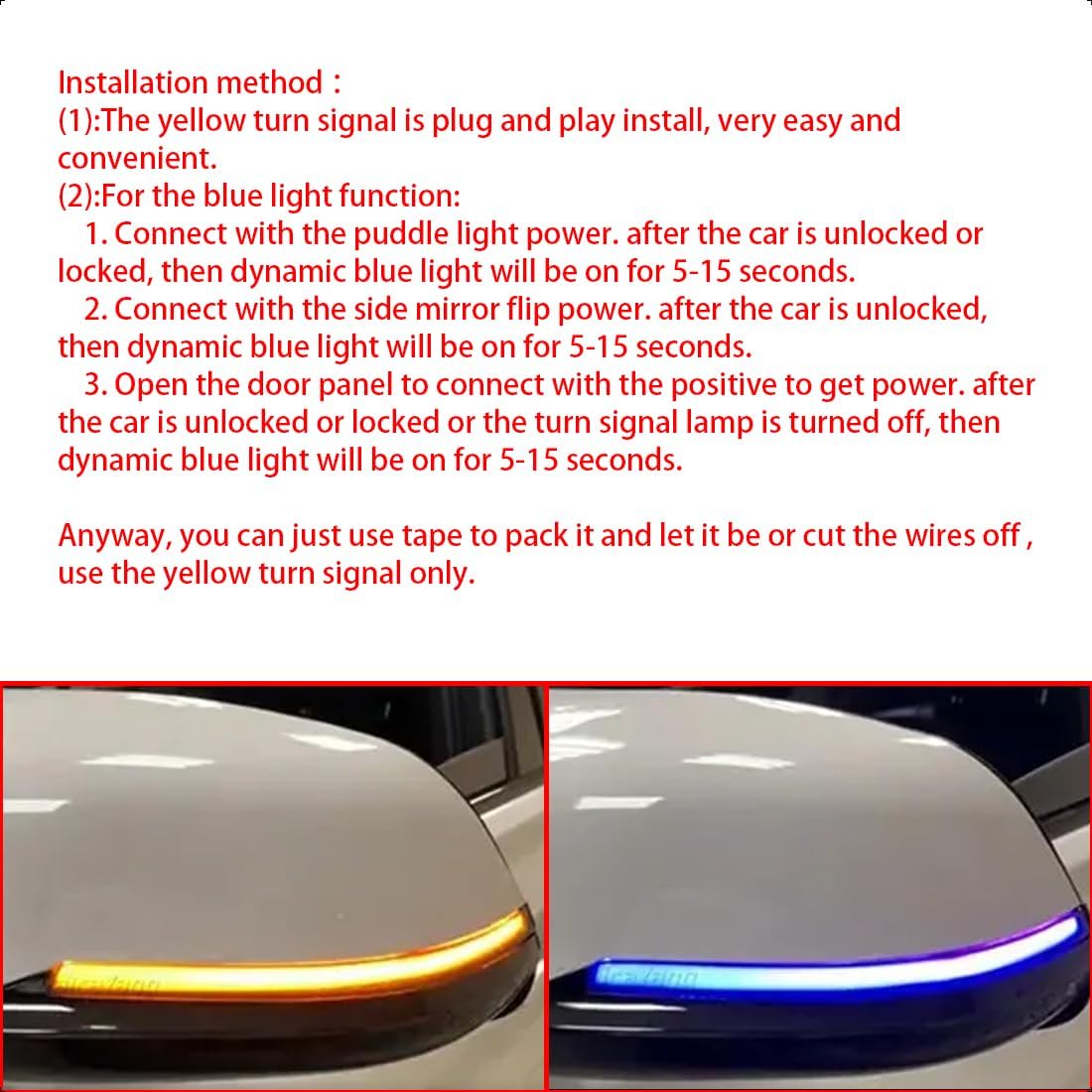 Dynamic Turn Signals For BMW 1 2 3 4 Series E84 I3 F20 F21 F22 F30 F32 F34 F36 LED Indicator Lights Mirror Lighting Accessories 63137280771 63137280772