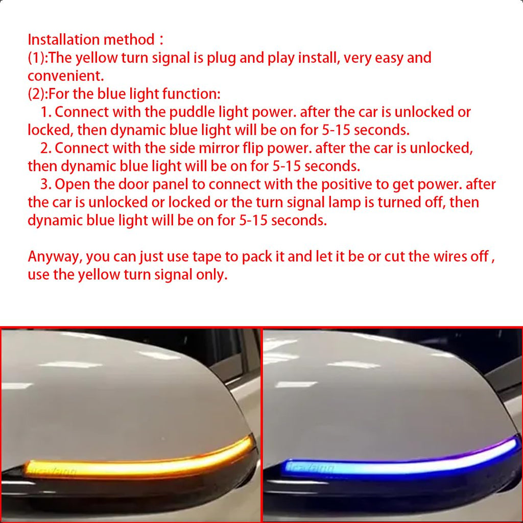 Dynamic Turn Signals For BMW 1 2 3 4 Series E84 I3 F20 F21 F22 F30 F32 F34 F36 LED Indicator Lights Mirror Lighting Accessories 63137280771 63137280772
