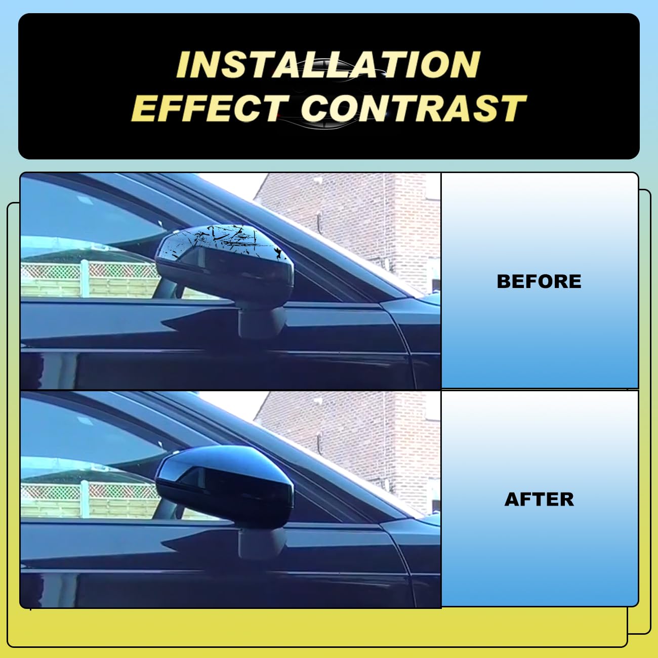Wing Mirror Covers Fit for BMW F20 F30 F32 M2 X1 Carbon