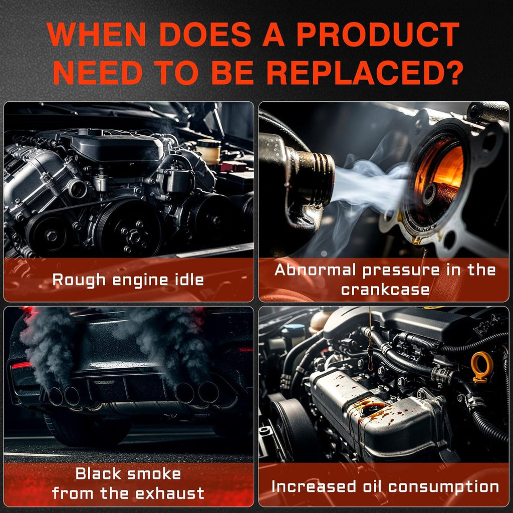 Riloer PCV Valve Cover Repair Kit, PCV Membrane Repair Kit Valve Cover Cap, PCV Valve Cover Membrane Compatible with BMW 1 Series F20 LCI M140i M140iX
